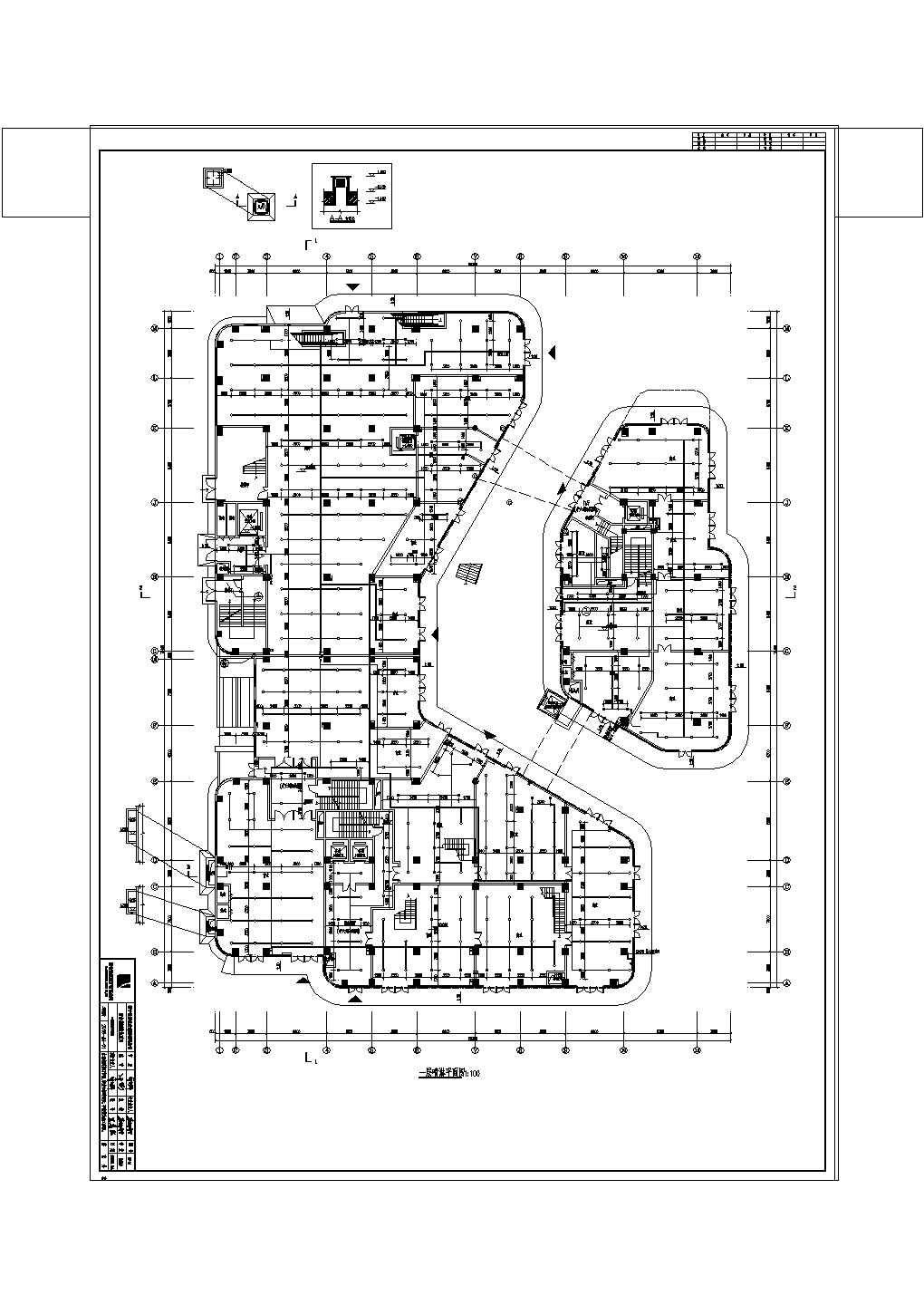 多层商业建筑给排水消防系统设计施工图