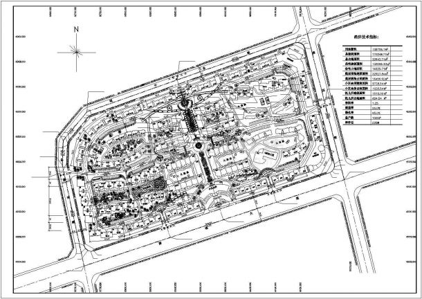 170248.71平米小区规划设计施工图-图一