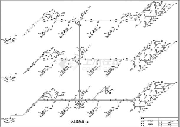 4层传染病房加层改造给排水施工图-图一