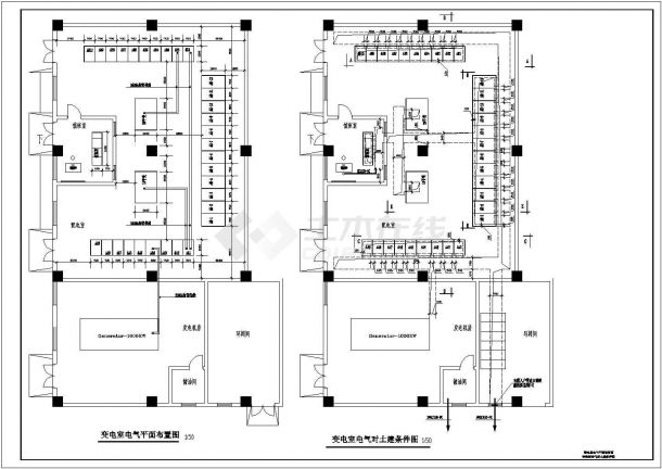 某10kv变电站设计cad全套电气施工图（甲级院设计）-图二