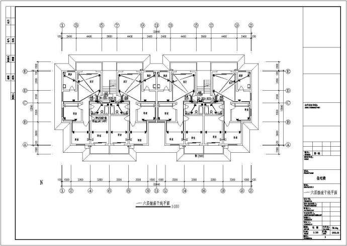 住宅楼电气设计施工图55_图1