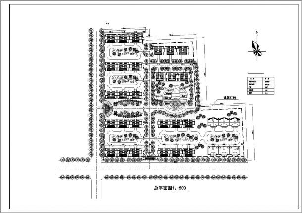 28797平米小区规划设计施工图-图二