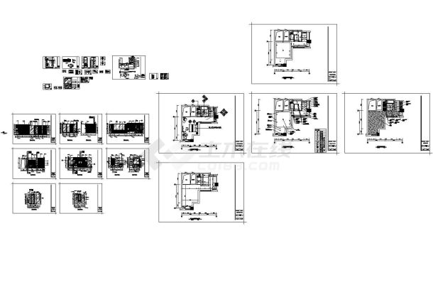 哈尔滨五星级豪华商务型酒店施工图，标准24号房.dwg-图一