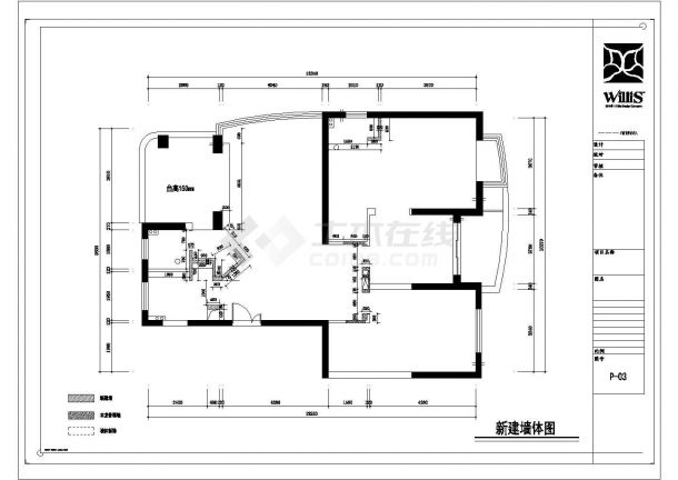 某常熟衡泰花园洋房3室2厅2卫130㎡CAD完整设计建筑施工图纸-图一