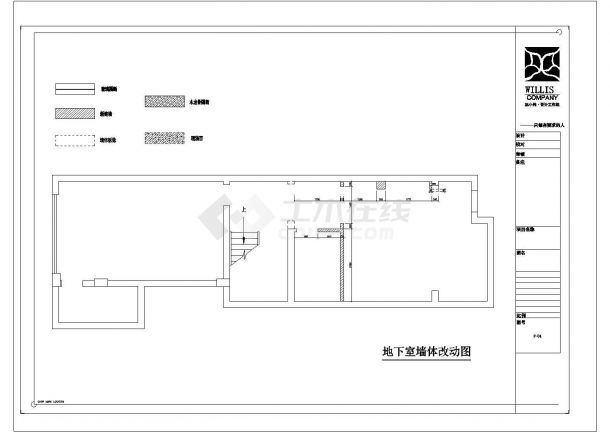 某苏州联体别墅500㎡完整CAD结构设计施工图纸-图一