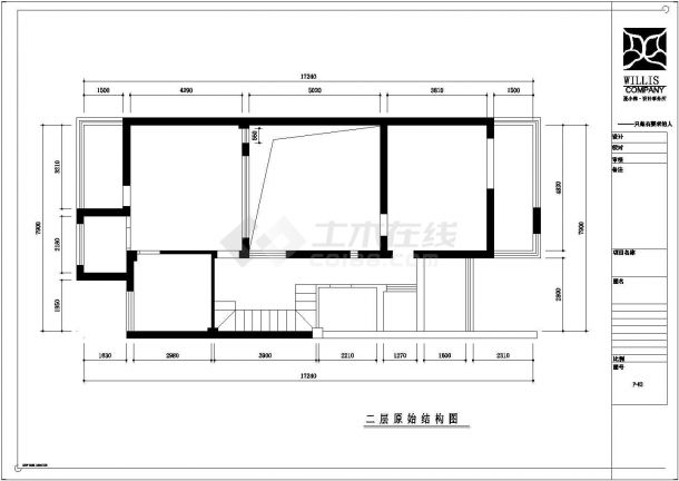 某苏州常熟联体别墅新中式400㎡CAD完整全套设计建筑施工图纸-图二