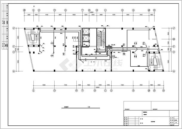 长42.6米宽14.1米-1+20层商住楼给排水施工图（含设计说明）-图一