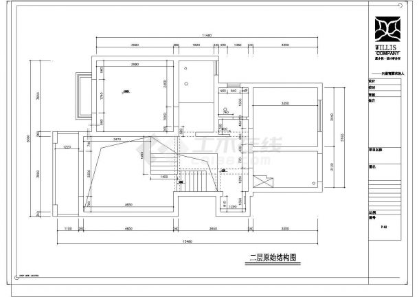 某常熟160复式加跃层简约时尚风格CAD建筑设计施工完整详细大样图-图二