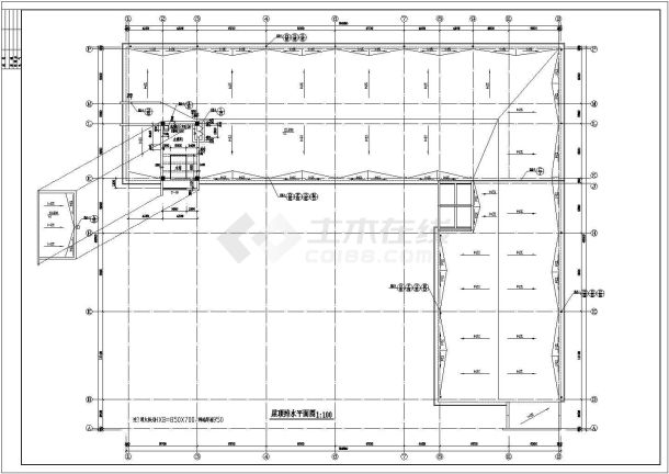 学校设计_某小学校施工CAD图-图一