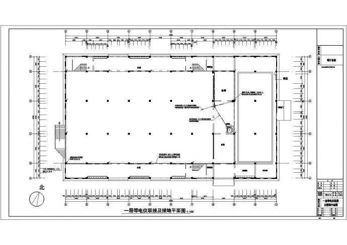 某多层餐厅食堂配电设计cad全套电气施工图纸（含设计说明）_图1