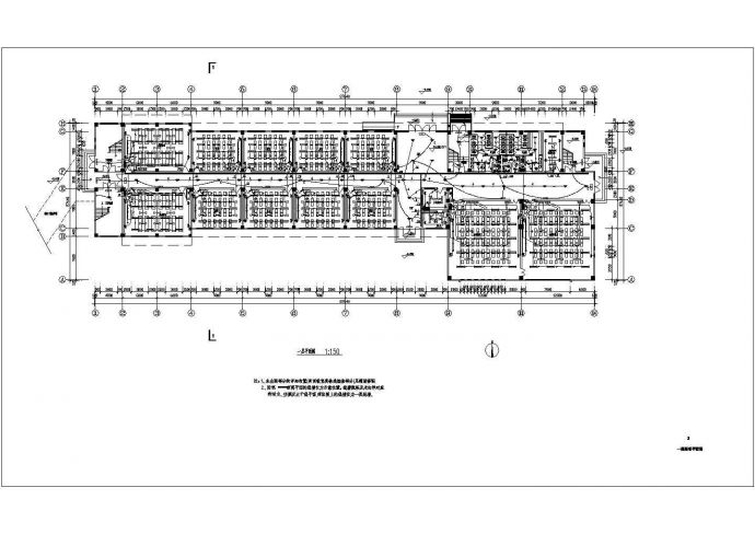 【浙江】10225㎡某学院六层教学楼电气全套施工图_图1