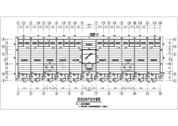 公寓设计_某中学学生公寓全套施工CAD图-图二