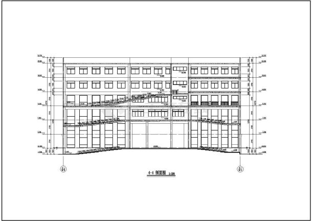 某小学综合教学楼CAD建筑大样图-图一