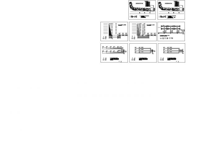 某现代标准智能化小区系统详细设计施工CAD图纸_图1
