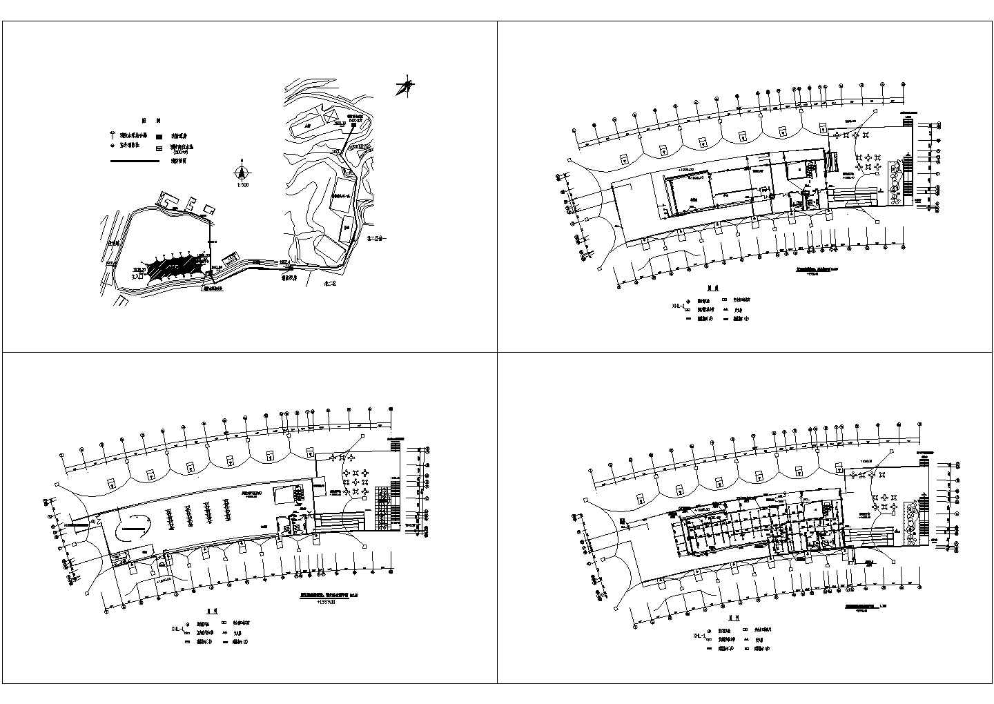 某现代标准展览馆消防系统详细设计施工CAD图纸