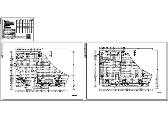 某现代标准地下层消防电气详细设计施工CAD图纸_图1