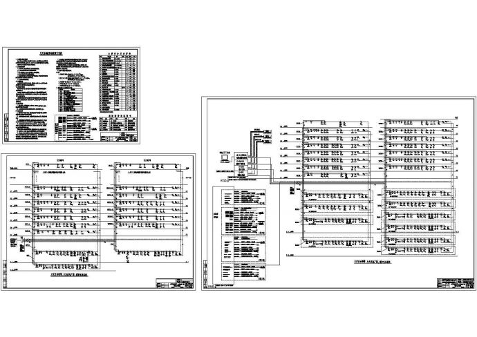 某现代标准小区消防报警系统详细设计施工CAD图纸_图1