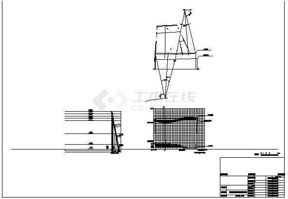 夹层扇型博物馆扩大工程建筑初步设计方案图-图一