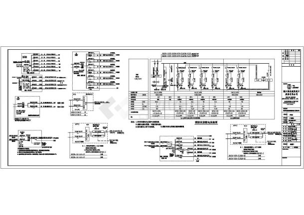 最新某十一层丙类仓储电气设计cad图纸（含设计说明）-图二