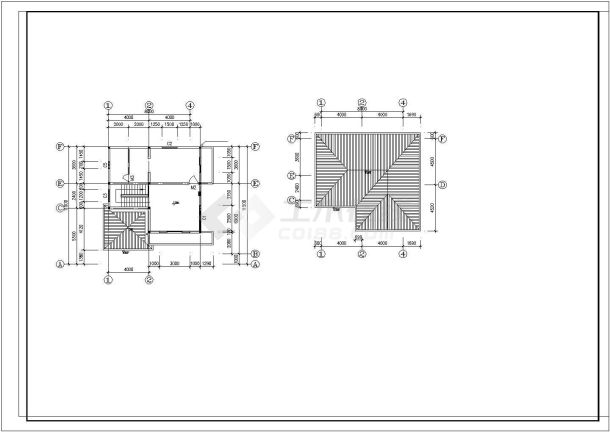 某独栋别墅各层建筑节点图-图一