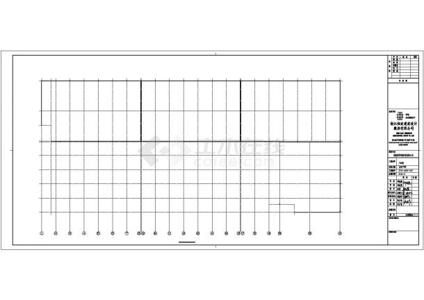 安徽昊华1#生产车间--建筑设计cad施工图-图二