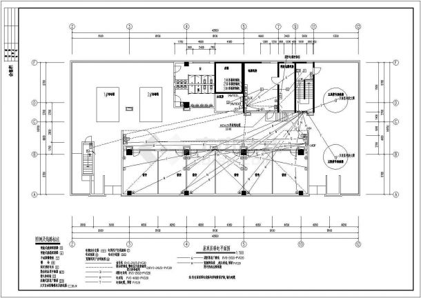 某酒店弱电施工图CAD图纸3-图一