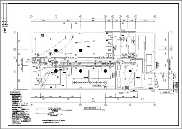 某酒店弱电施工图CAD图纸4-图二