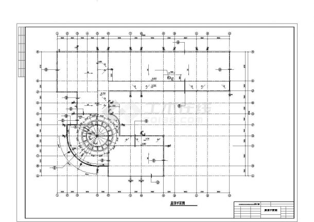 幼儿园设计_某地小型三层幼儿园设计CAD图-图一