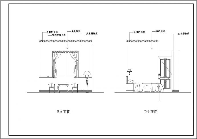 某经济发达区星级酒店建筑设计完整方案CAD图纸_图1