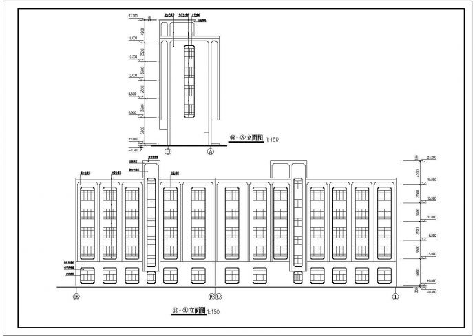 某经济发达区星级度假宾馆建筑设计全套方案CAD图纸_图1