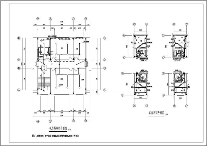 高层办公楼全套电气设计施工图纸_图1
