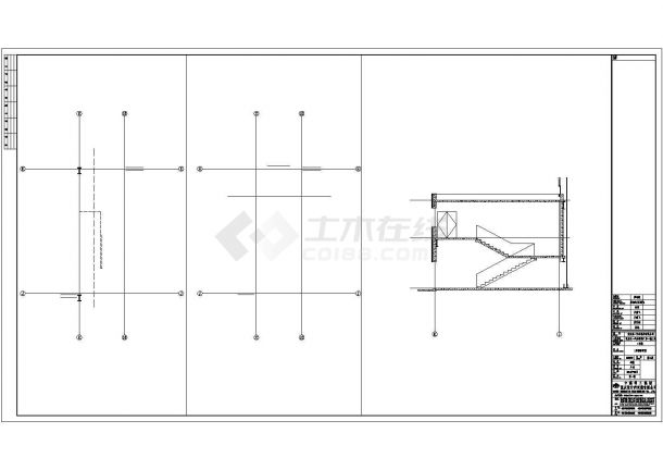 某单层门式刚架结构工业厂房建筑设计CAD图纸-图一
