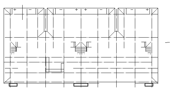 三层四联别墅建筑施工cad图，共十一张_图1