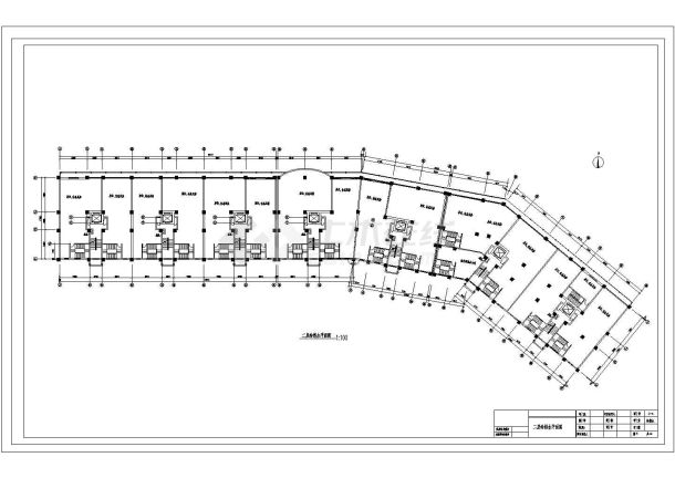 -1+12层弧型商住楼7单元给排水施工图（含设计说明）-图一