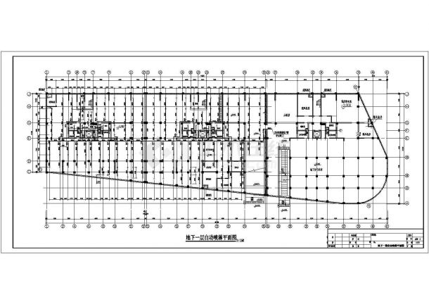长107米 宽37.7米 -1+15层商住楼给排水施工图-图一