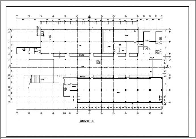 沈阳某大学图书馆CAD建筑设计施工详细大样方案_图1