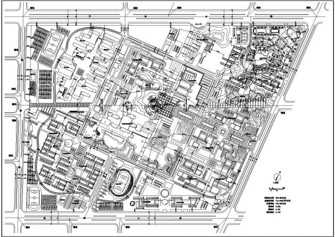某高校新校区CAD建筑设计详细规划_图1
