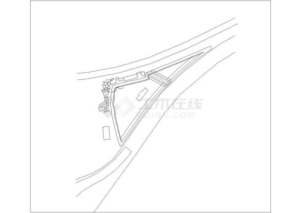 某南林学校学生公寓CAD建筑设计详细平立面施工图纸-图一