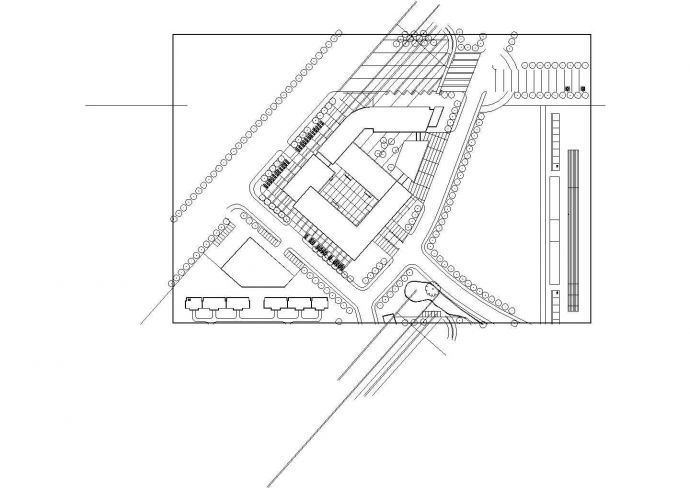 江苏技术师范学校CAD完整建筑设计施工图_图1