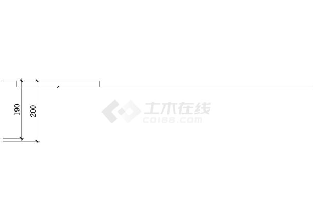 北京某商会所室内设计CAD施工图（含效果图).-图一