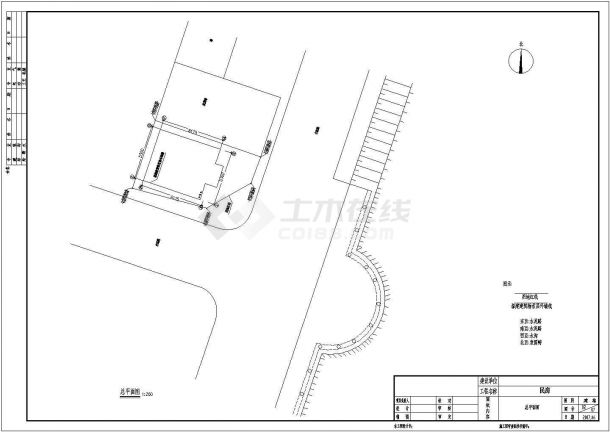 某三层钢筋混凝土框架结构别墅设计cad全套建筑施工图（含设计说明，含结构设计）-图一
