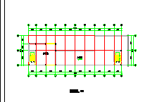 某地六层商业建筑CAD平面布置参考图-图二