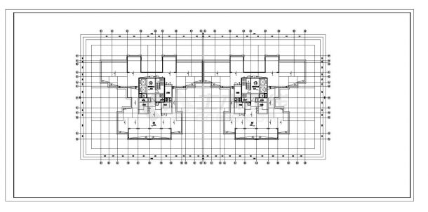 某高层住宅楼给排水消防系统施工图CAD详图-图二