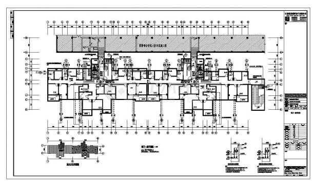 某市高层住宅给排水消防系统设计施工图CAD详图-图一