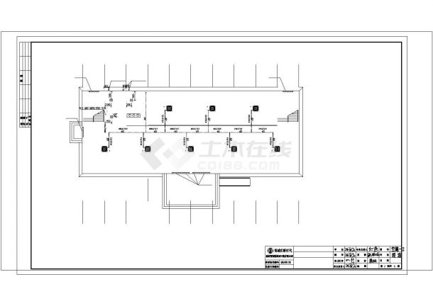 邹城市宏瑞商务中心水暖电设计、结构设计全套图纸-图一