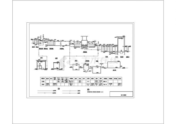 [广东]20万吨给水厂工艺设计全套图纸（附70余页设计说明）-图一
