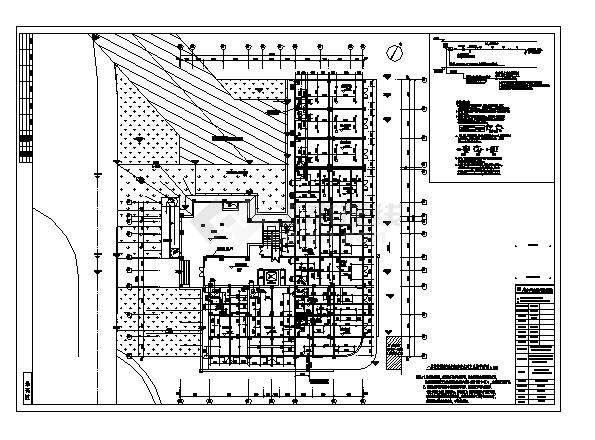 某大楼给排水CAD系统图-图二