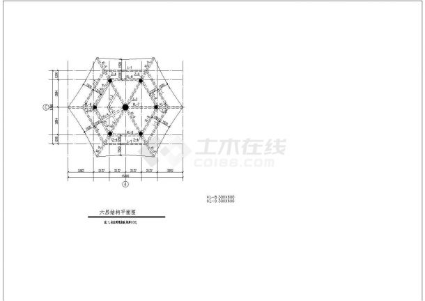 砖混结构慧光古塔建筑设计CAD施工图-图二