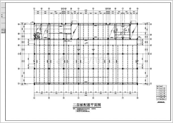 钢结构设计_某五层电子综合楼框架结构施工CAD图-图二