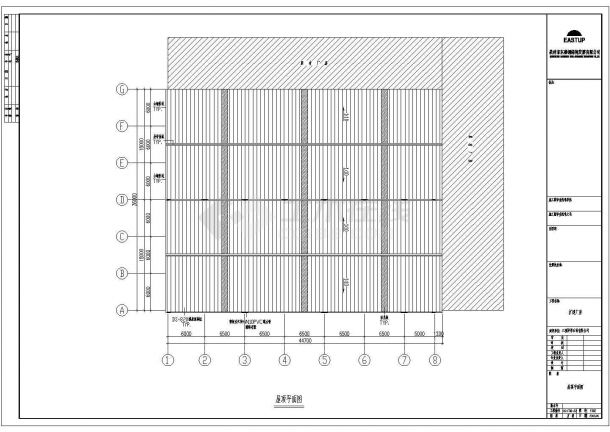 钢结构设计_三利异型有限公司钢结构设计CAD图-图一